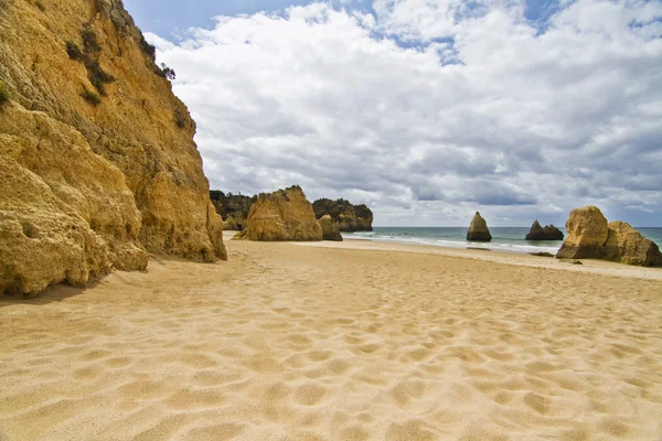 Cudowna plaża portugalski — Zdjęcie stockowe