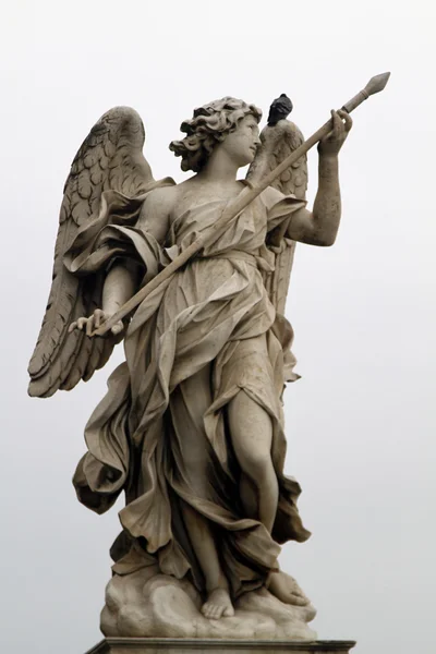 贝尔尼尼的天使雕像 — 图库照片