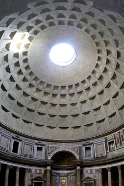 Pantheon kubbe Roma, İtalya