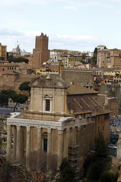 Palatino ruins in Rome, Italy — Stock Photo, Image