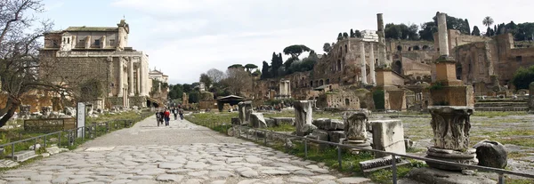 Palatino ruinerna i Rom, Italien — Stockfoto