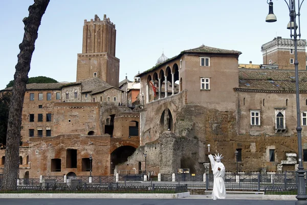 ローマ、イタリアのトラヤヌスの市場 — ストック写真