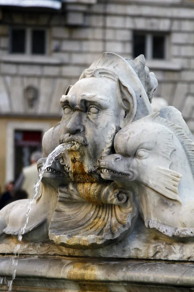 Fuente de las cuatro estatuas de Rivers — Foto de Stock