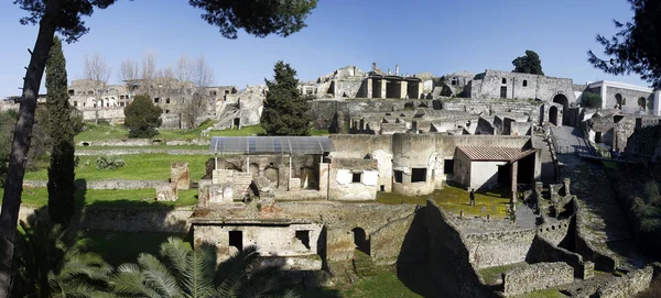 Pompeji arkeologiska ruiner — Stockfoto