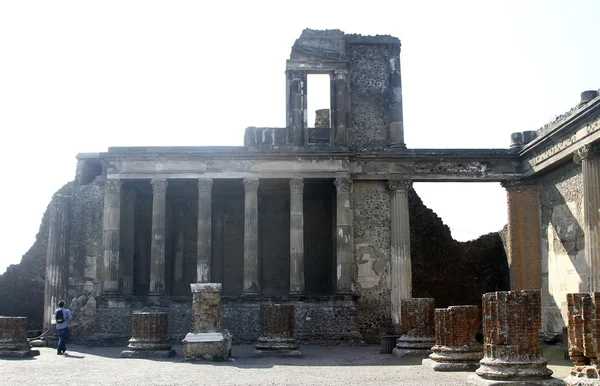 Ruinas arqueológicas de Pompeya — Foto de Stock