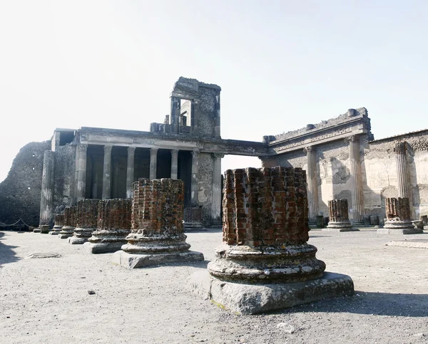 ポンペイの考古学的遺跡 — ストック写真
