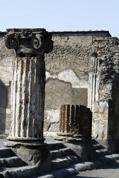 Αρχαιολογικά ερείπια της Πομπηίας — Φωτογραφία Αρχείου