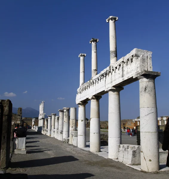 Archäologische Ruinen von Pompeji — Stockfoto