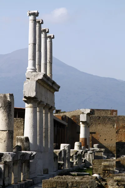 Archeologische ruïnes van Pompeii — Stockfoto