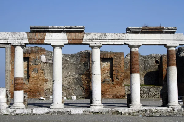Pompeji arkeologiska ruiner — Stockfoto