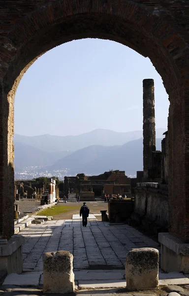 Archäologische Ruinen von Pompeji — Stockfoto