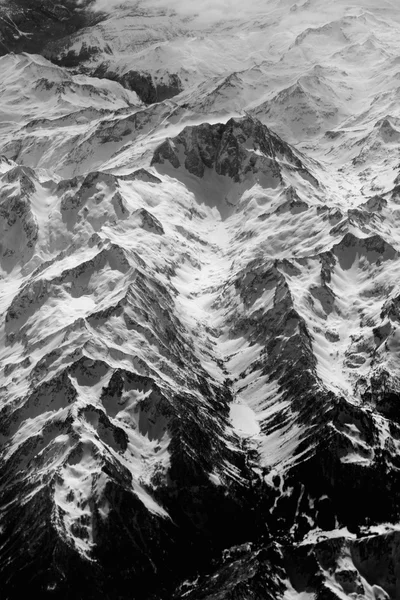 Snowy mountains — Stock Photo, Image