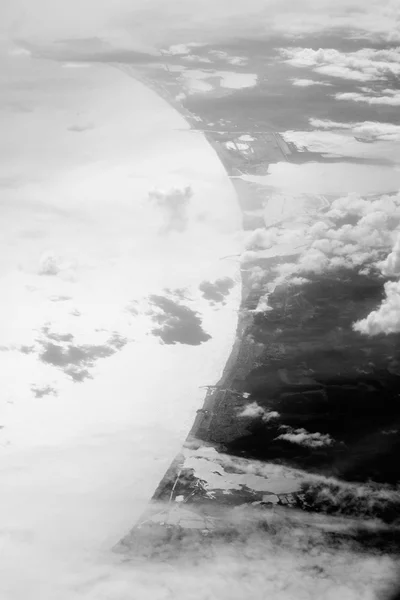 Озеро з неба — стокове фото