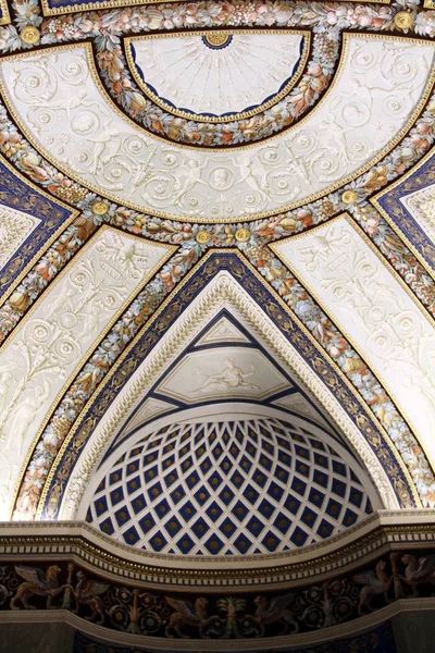 バチカン美術館の天井のディテール — ストック写真
