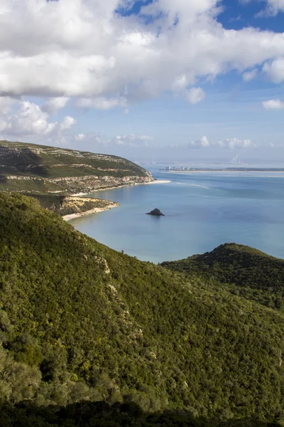 포르투갈에서 Arrabida 국립 공원의 풍경 — 스톡 사진