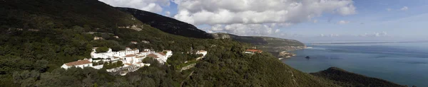 Krajobraz parku narodowego arrabida w Portugalii — Zdjęcie stockowe