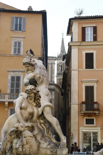 Fuente de las cuatro estatuas de Rivers — Foto de Stock