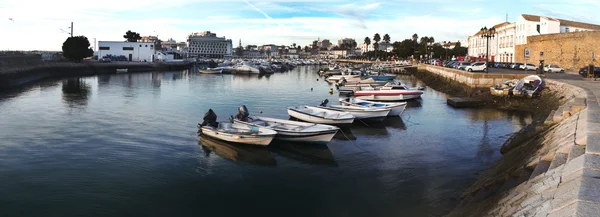 Vista ampla da marina — Fotografia de Stock