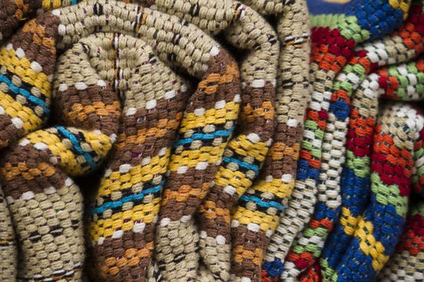 Tessuto tappeto di cotone — Foto Stock