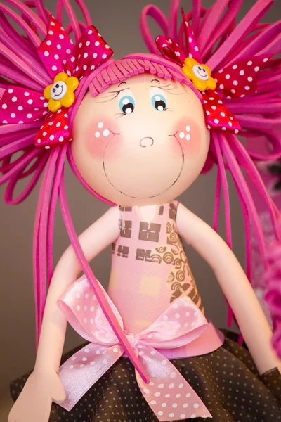 Handmade doll — Stock Photo, Image