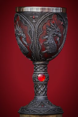 Fantasy medieval chalice clipart