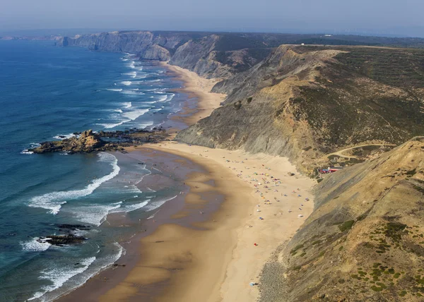 Wide view of the beautiful coastline area — Stock Photo, Image