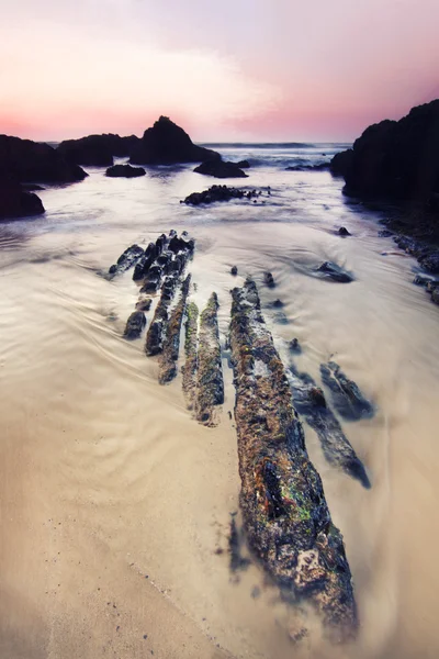 Mooie kustlijn van sagres, portugal — Stockfoto