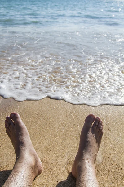 Litorale della spiaggia — Foto Stock