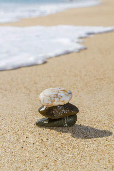 De kustlijn van de strand — Stockfoto