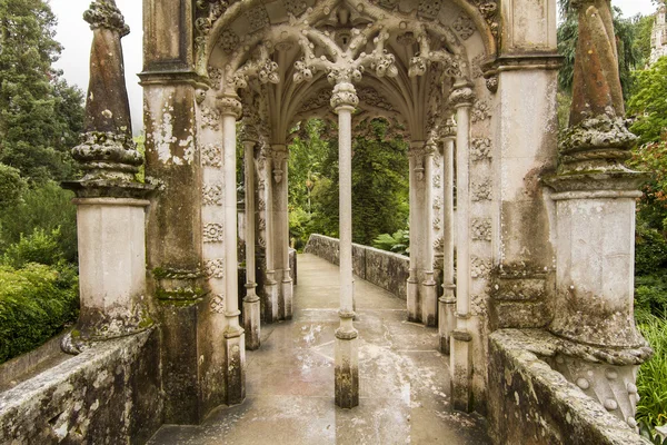 Quinta da regaleira park, sintra, Portugalia — Zdjęcie stockowe