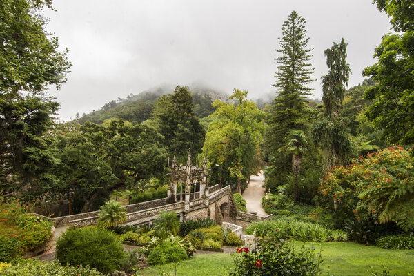 Quinta da Regaleira park, Sintra, Portugal