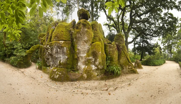 Quinta da Regaleira park, Sintra, Portugal — Stockfoto