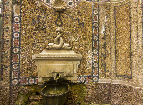 Quinta da Regaleira park, Sintra, Portugal
