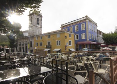 Sokaklar şehrin sintra, Portekiz