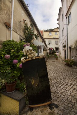 Sokaklar şehrin sintra, Portekiz