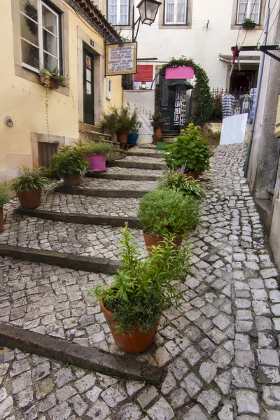 Sokaklar şehrin sintra, Portekiz — Stok fotoğraf