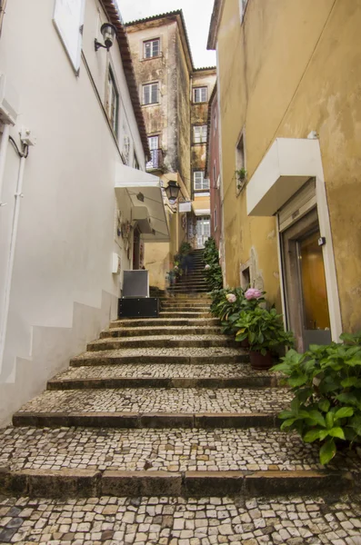 Gatorna staden sintra, portugal — Stockfoto