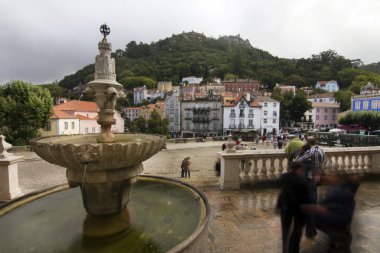 Sokaklar şehrin sintra, Portekiz