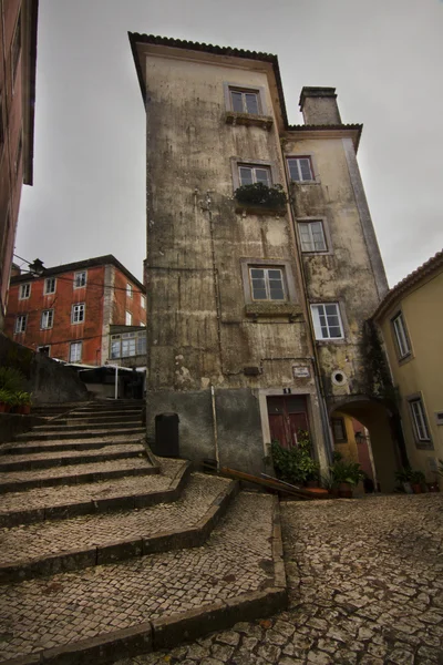 Straßen von Sintra-Stadt, Portugal — Stockfoto