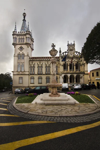 Construção municipal de Sintra, Portugal — Fotografia de Stock