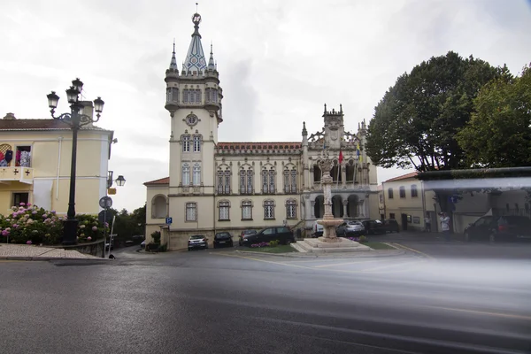 Construção municipal de Sintra, Portugal — Fotografia de Stock