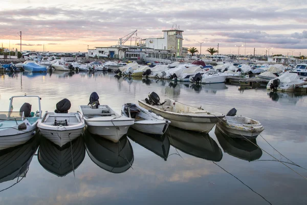 Přístav města faro — Stock fotografie