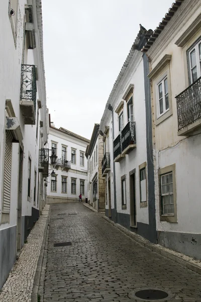 Strade storiche della città di Faro — Foto Stock