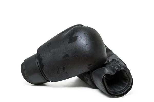 Paire de gants de boxe usagés — Photo