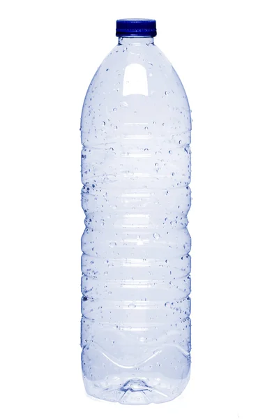 Pusta plastikowa butelka wody — Zdjęcie stockowe