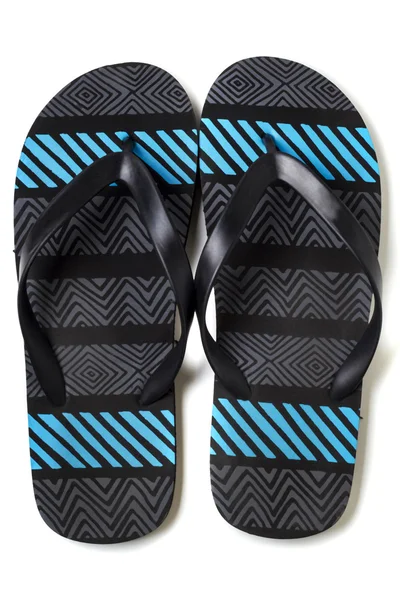 Paar strand sandalen — Stockfoto