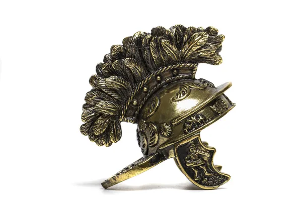 Small miniature roman helmet — Stock Photo, Image