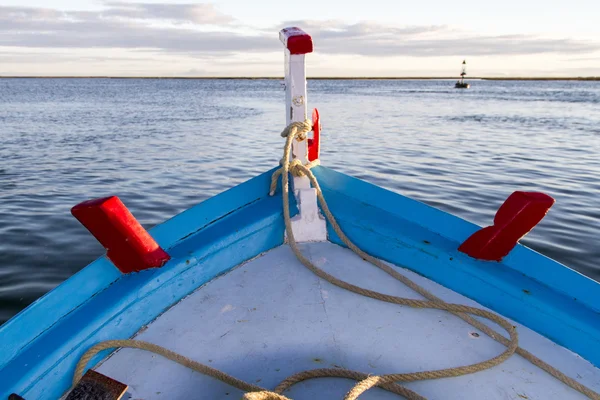 Portugese vissersboot — Stockfoto