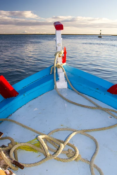 Portugese vissersboot — Stockfoto