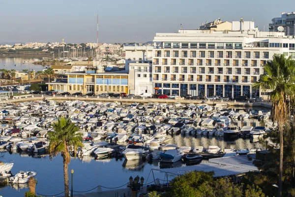 Marina ligt in faro — Stockfoto